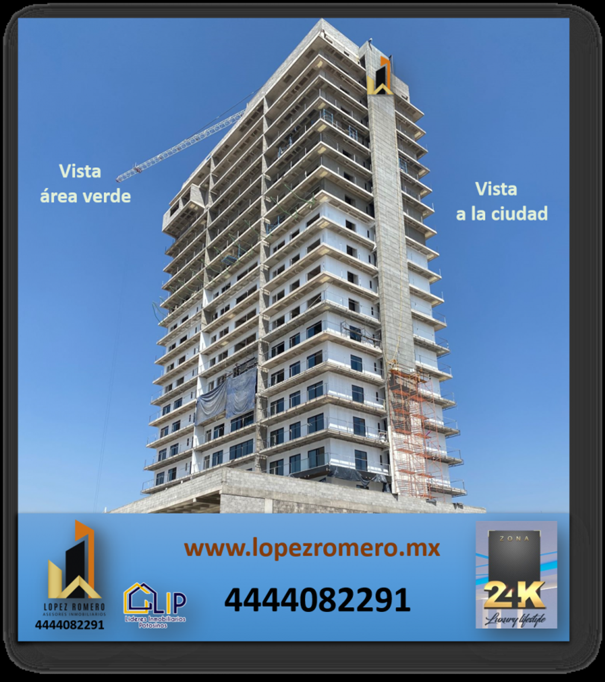 Fotografía de DEPARTAMENTOS 24K LOS MEJOR UBICADOS DE SAN LUIS POTOSI