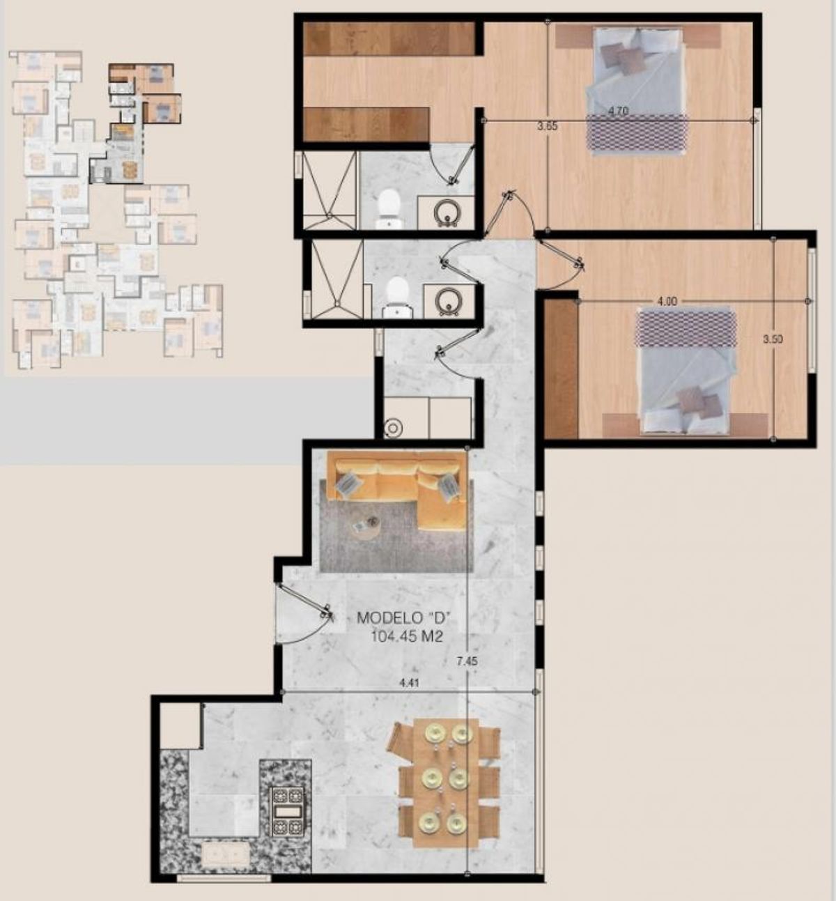 Fotografía de DEPARTAMENTO EN VENTA EN ESQUINA VALENTIN GAMA Y FRANCISCO PEÑA