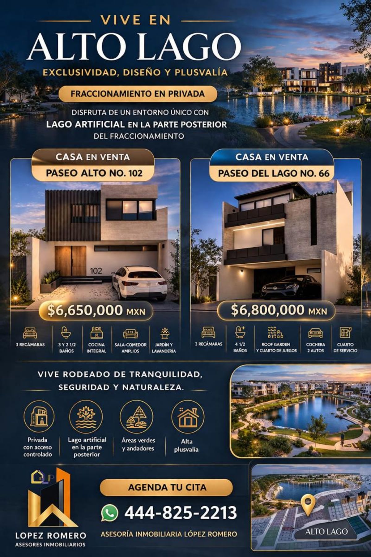 Fotografía de CASA EN VENTA EN ALTO LAGO FRENTE AL LAGO