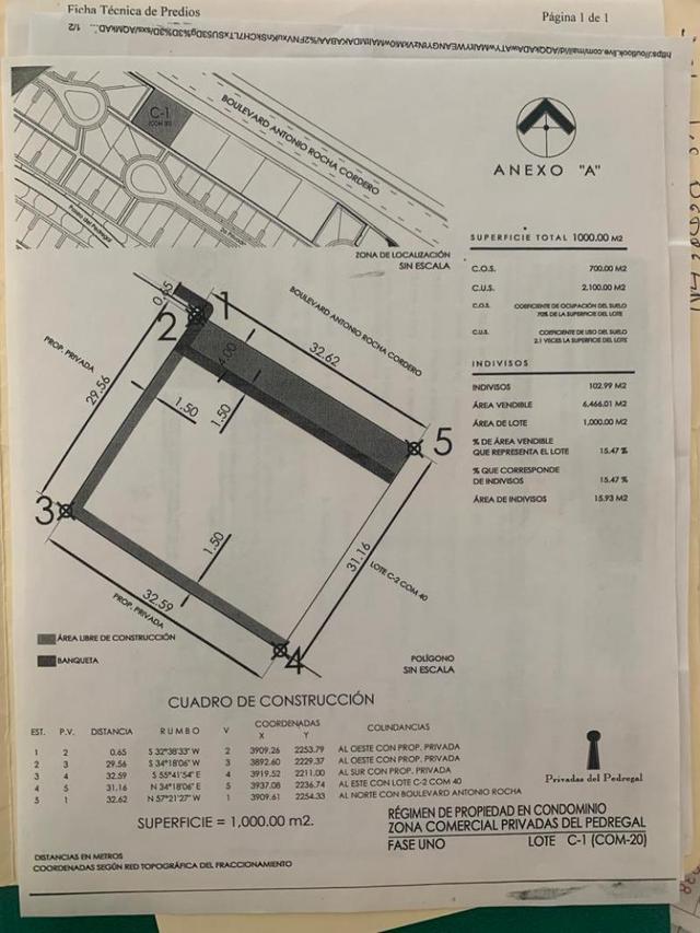 Fotografía de EXCELENTE TERRENO EN RENTA SOBRE CIRCUITO POTOSI