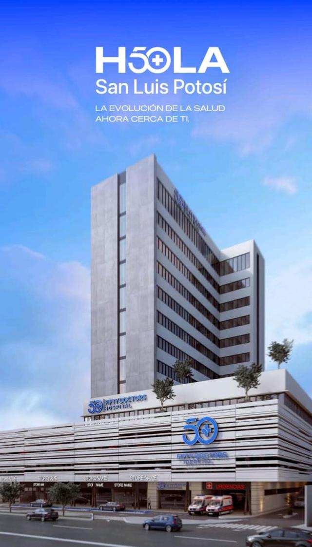 Fotografía de VENTA DE CONSULTORIOS, LOCALES Y ACCIONES 50 DOCTORS NUEVO HOSPITAL EN SAN LUIS POTOSI