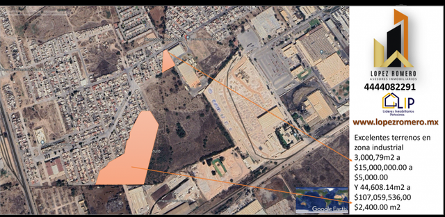 Fotografía de TERRENOS EN VENTA EN ZONA INDUSTRIAL 3,007.74M2 