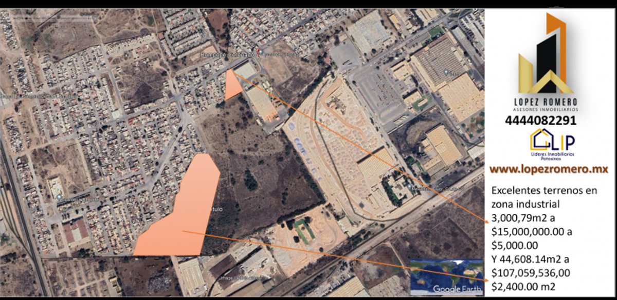 Fotografía de TERRENOS EN VENTA EN ZONA INDUSTRIAL 3,007.74M2 