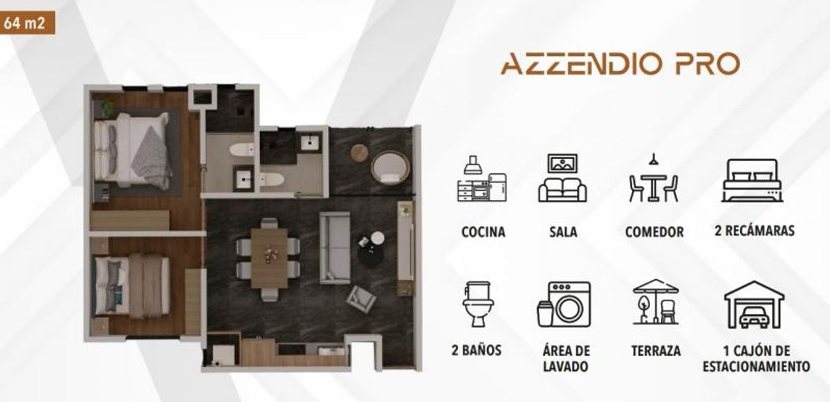 Fotografía de DEPARTAMENTOS EN VENTA EN TORRE VIZEINT