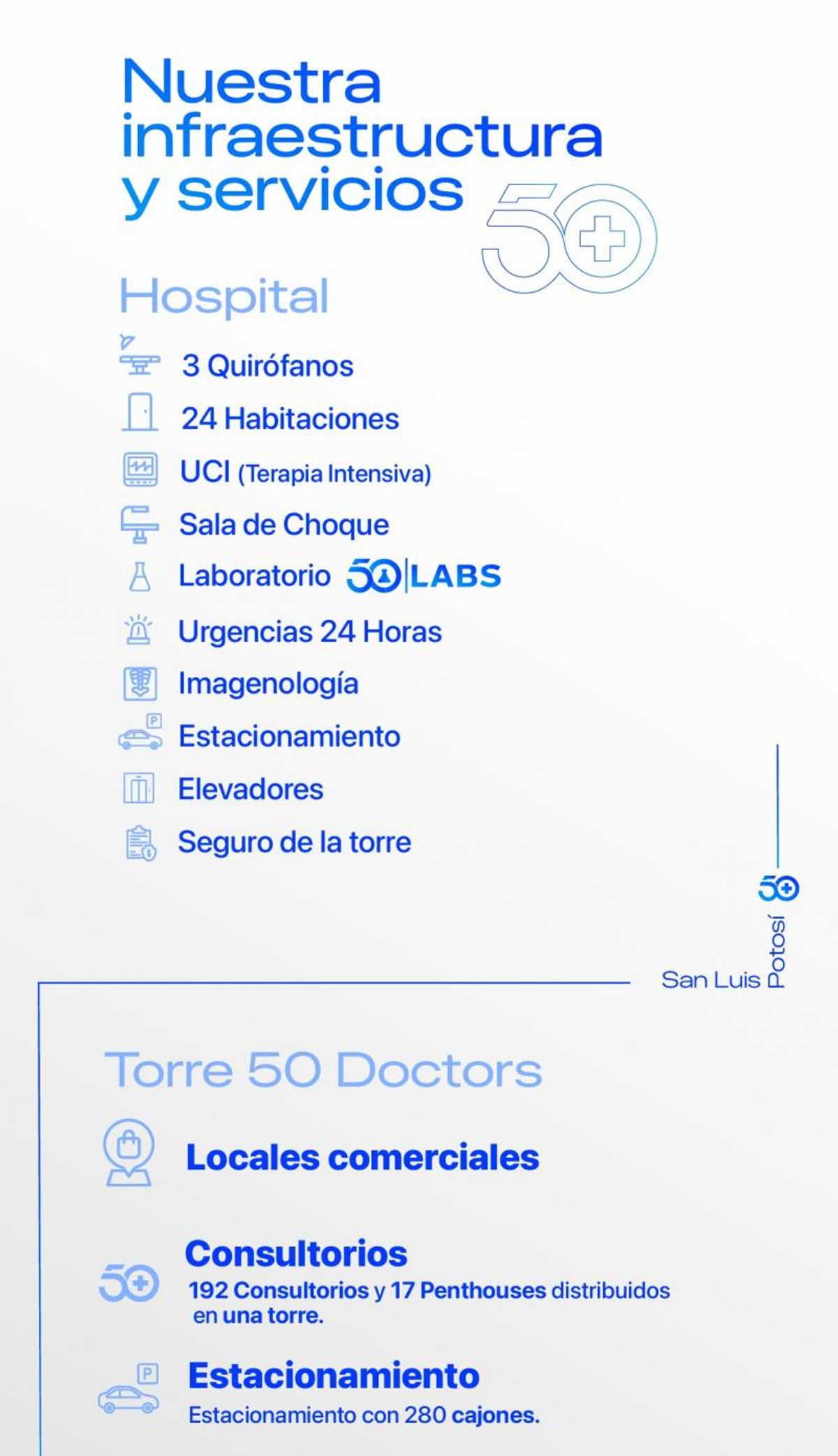 Fotografía de VENTA DE CONSULTORIOS, LOCALES Y ACCIONES 50 DOCTORS NUEVO HOSPITAL EN SAN LUIS POTOSI