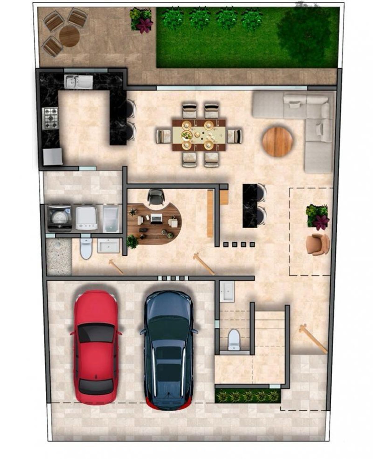 Fotografía de CASA EN VENTA EN PARQUE REAL PRIVADA 2 MODELO MIAMI