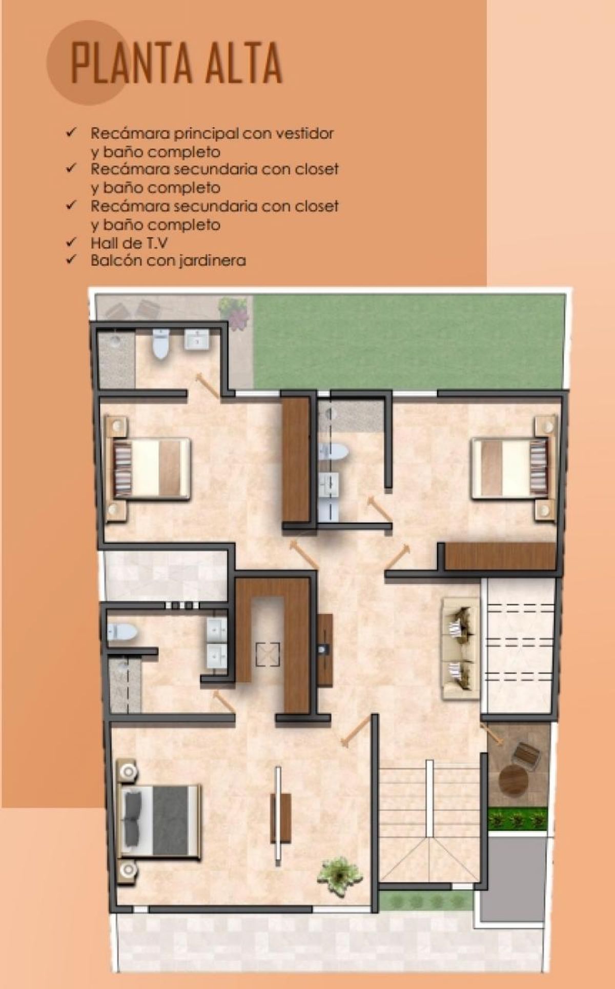 Fotografía de CASA EN VENTA EN PARQUE REAL PRIVADA 2 MODELO MIAMI