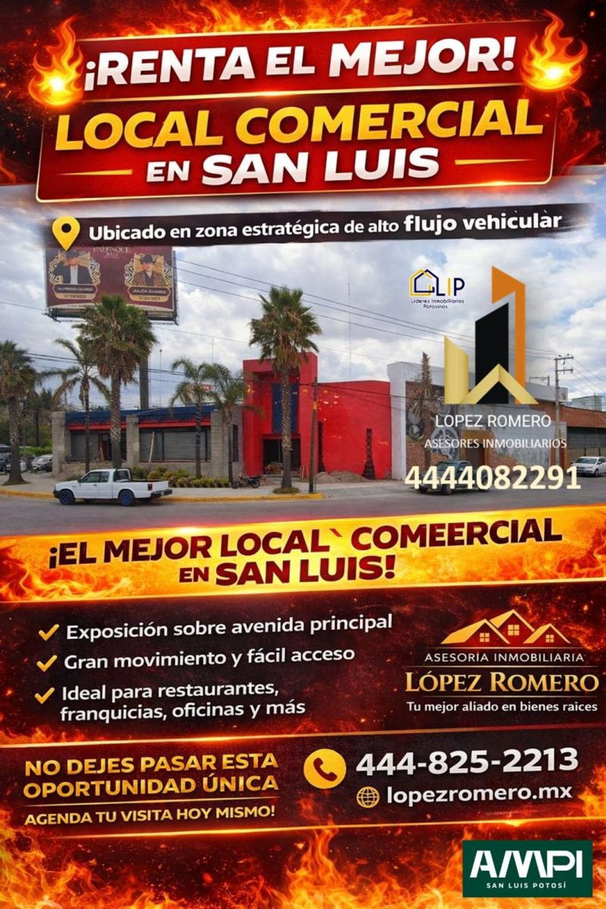 Fotografía de EXCELENTE TERRENO EN ESQUINA EN RENTA AV HIMALAYA Y AV CHAPULTEPEC