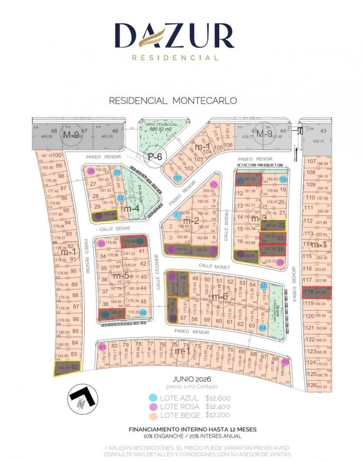 Fotografía de LOTES EN DAZUR RESIDENCIAL MONTECARLO