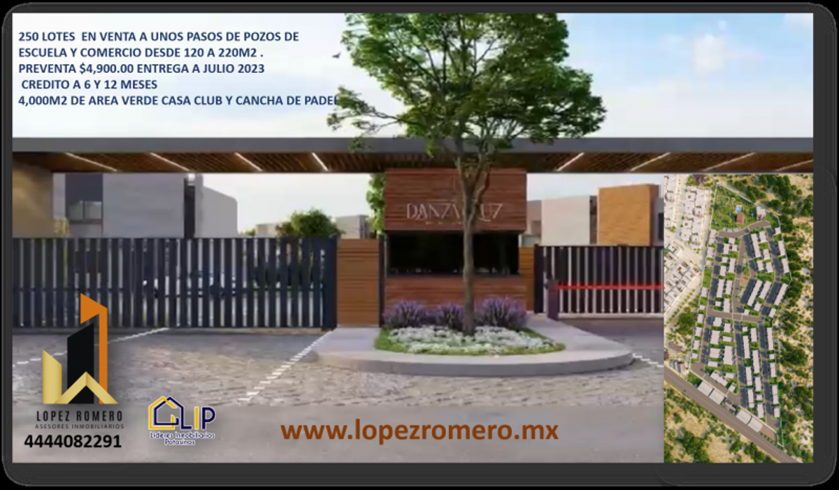 Fotografía de PRIVADA DE 250 LOTES EN POZOS CERCA DE COLEGIOS Y COMERCIO
