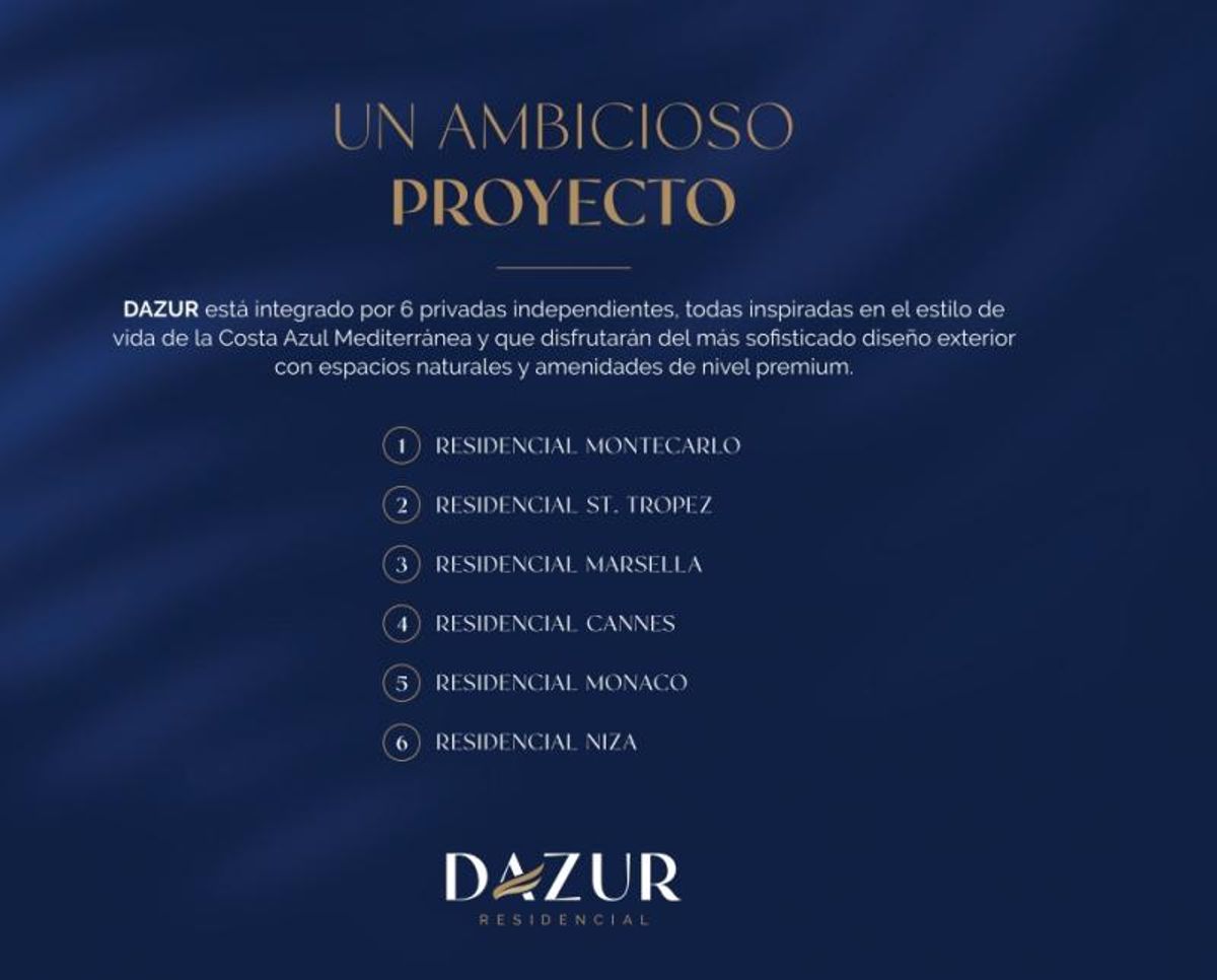 Fotografía de LOTES EN DAZUR RESIDENCIAL MONTECARLO