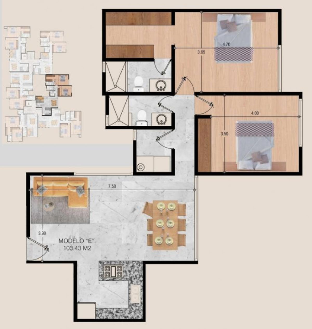 Fotografía de DEPARTAMENTO EN VENTA EN ESQUINA VALENTIN GAMA Y FRANCISCO PEÑA
