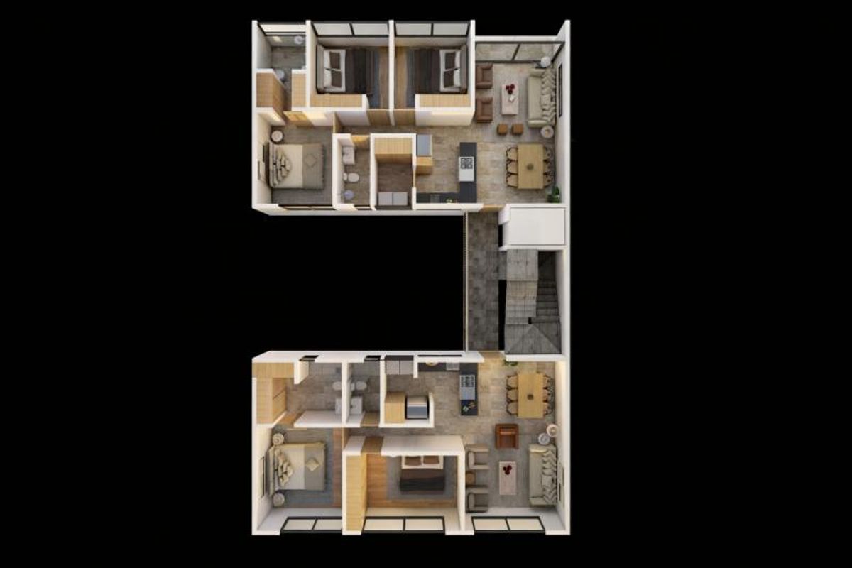 Fotografía de DEPARTAMENTOS EN VENTA EN  LOMAS 4 SECCION EN TORRE VIZCAINA