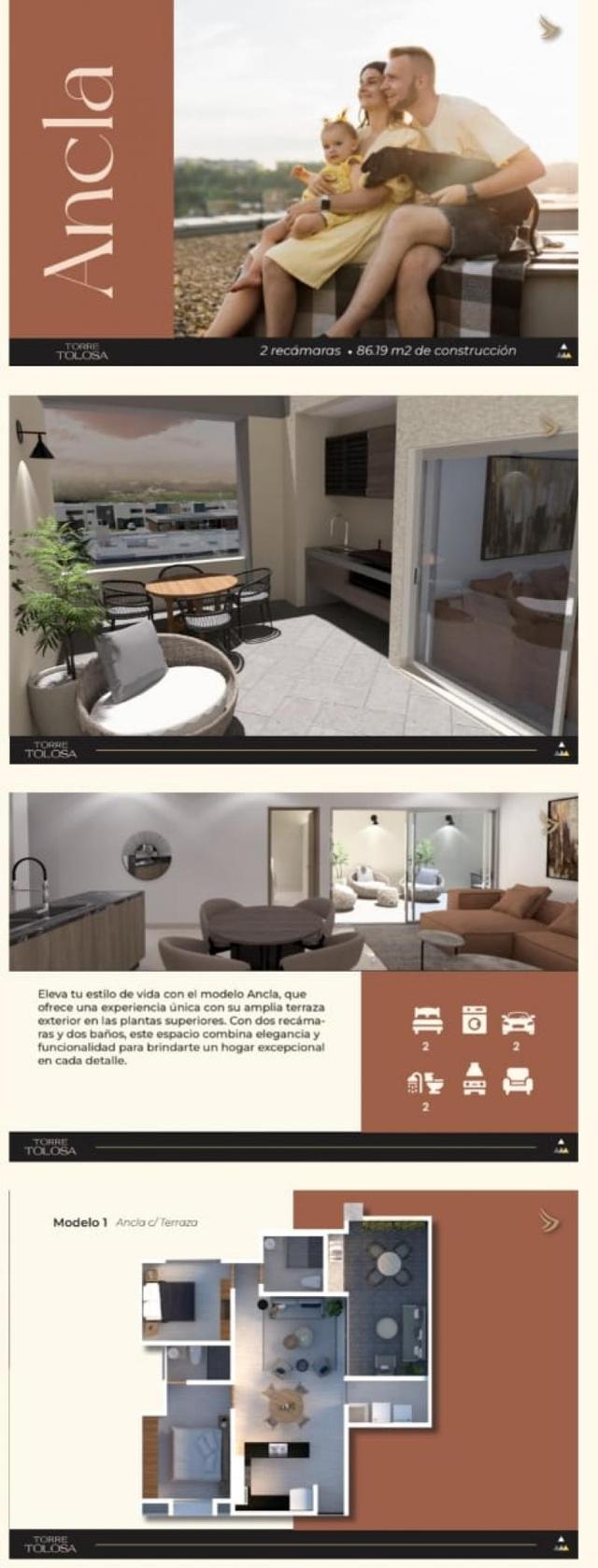 Fotografía de DEPARTAMENTOS EN VENTA EN TORRE TOLOSA  EN RESIDENCIAL SOTAVENTO