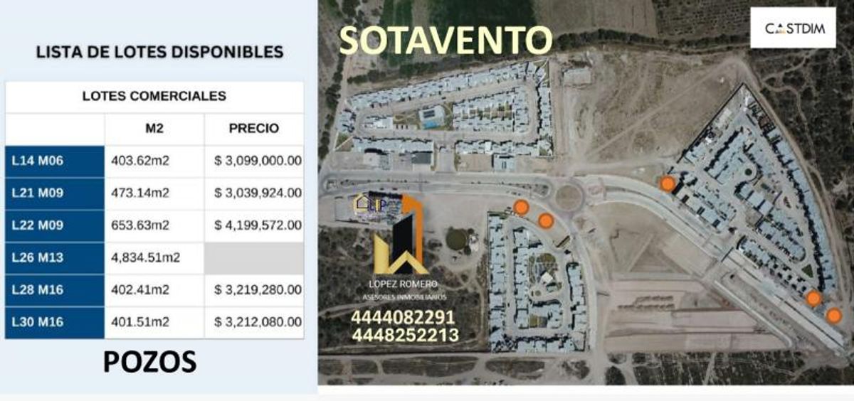 Fotografía de LOTES COMERCIALES EN VENTA EN SOTAVENTO