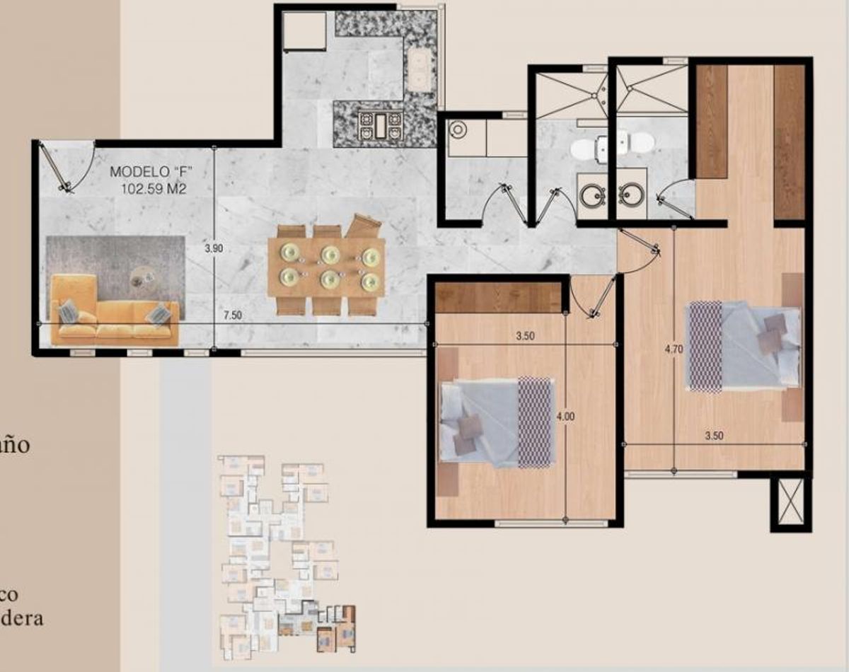 Fotografía de DEPARTAMENTO EN VENTA EN ESQUINA VALENTIN GAMA Y FRANCISCO PEÑA