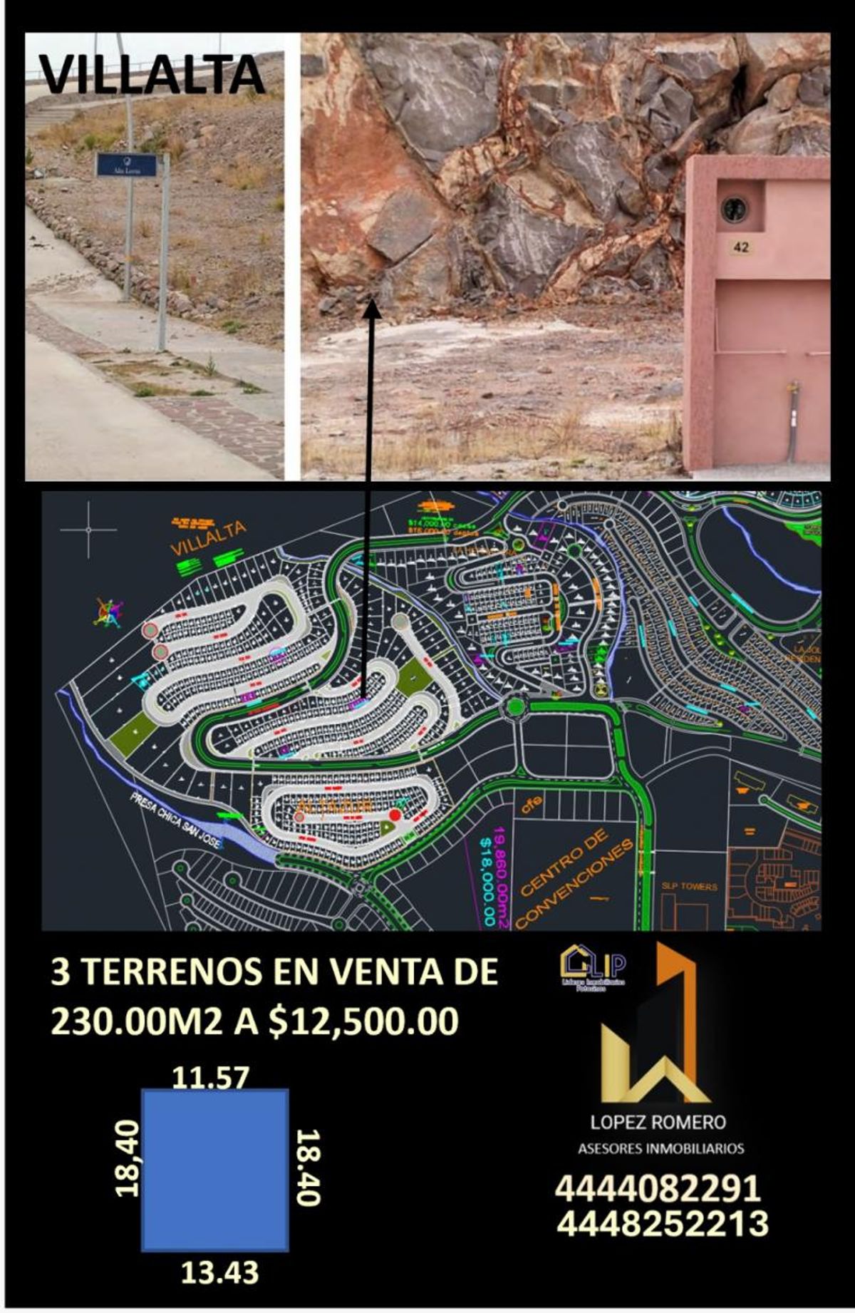 Fotografía de TRES TERRENOS EN VENTA EN VILLALTA