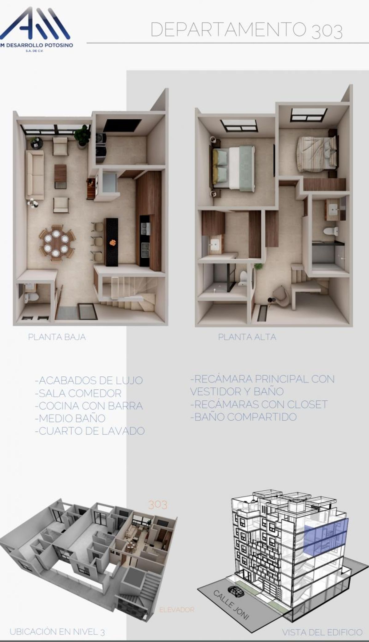 Fotografía de DEPARTAMENTO DE DOS PISOS EN VENTA EN AV JONI VILLAMAGNA
