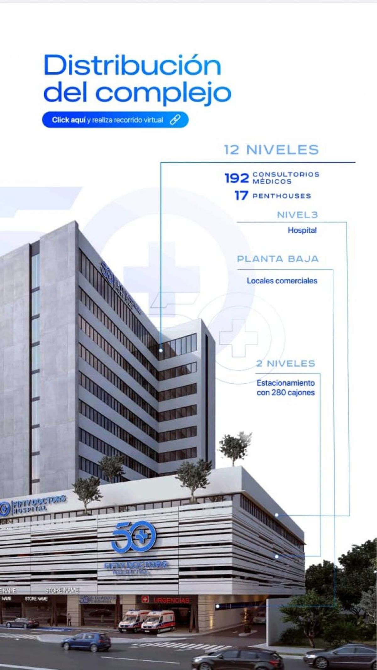 Fotografía de VENTA DE CONSULTORIOS, LOCALES Y ACCIONES 50 DOCTORS NUEVO HOSPITAL EN SAN LUIS POTOSI