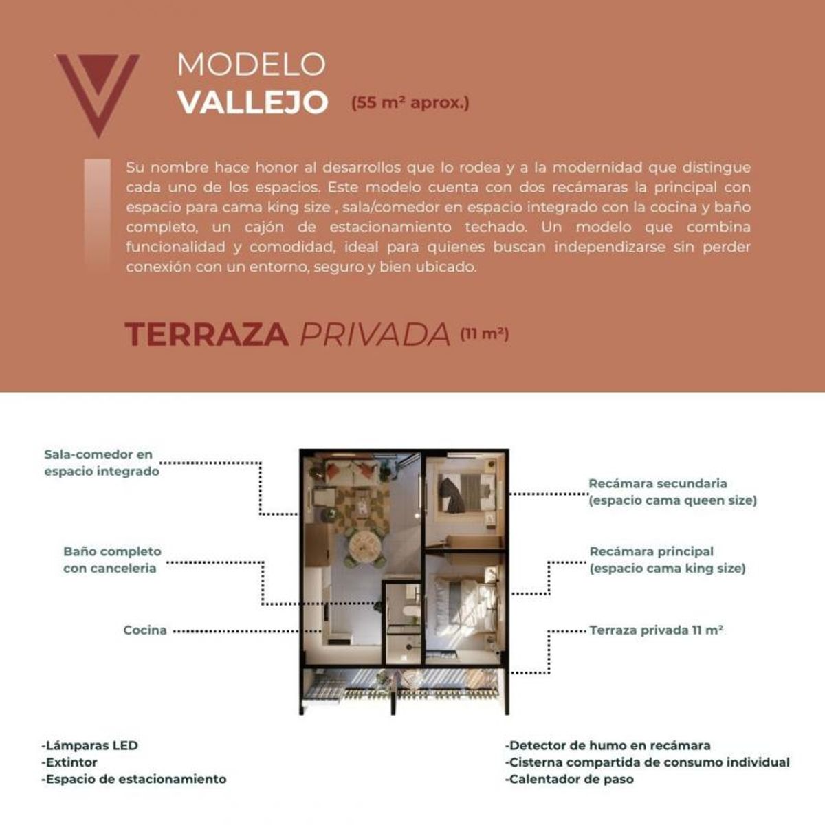 Fotografía de DEPARTAMENTOS EN VENTA  BARRIO VALLEJO