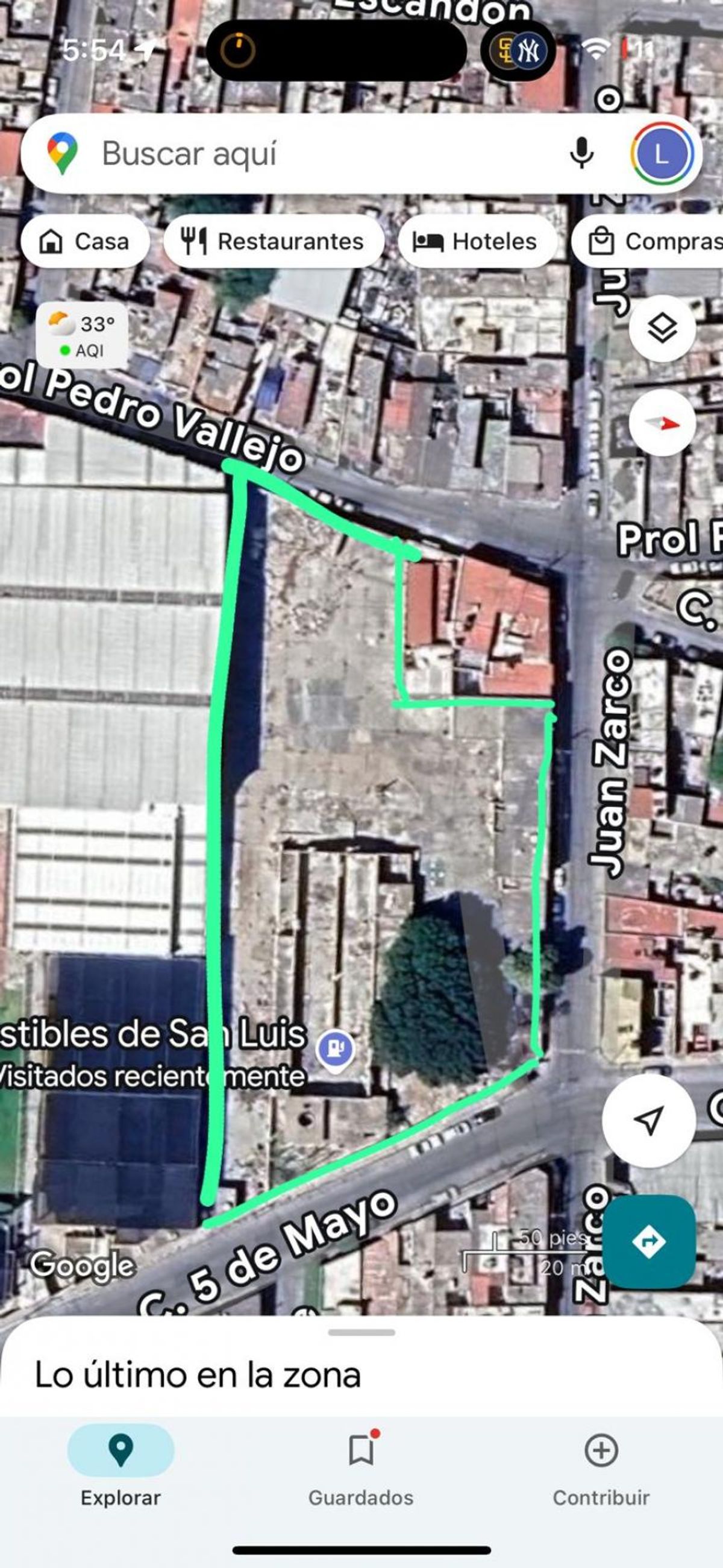 Fotografía de EXCELENTE TERRENO EN RENTA SOBRE AV 5 DE MAYO