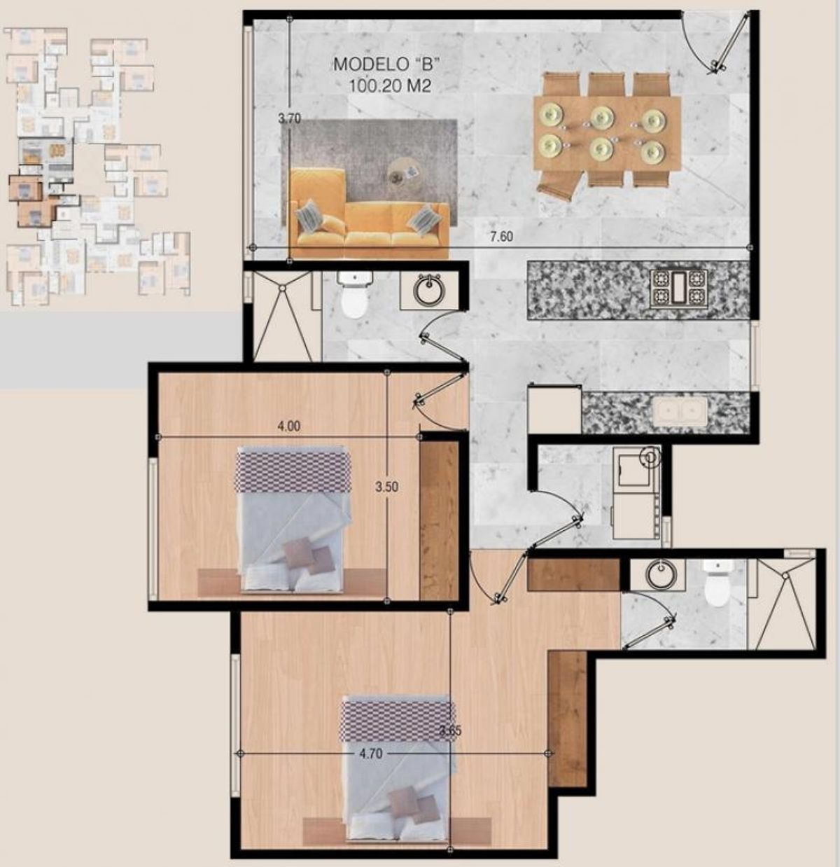 Fotografía de DEPARTAMENTO EN VENTA EN ESQUINA VALENTIN GAMA Y FRANCISCO PEÑA