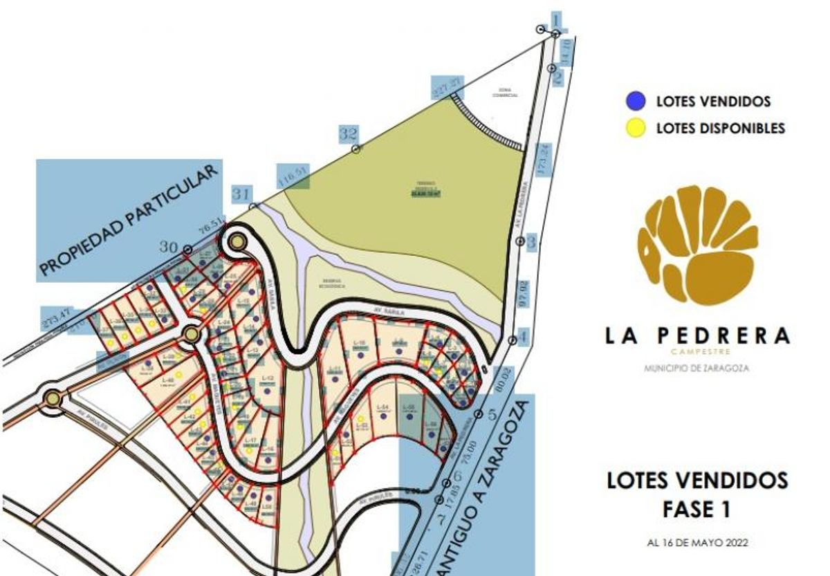Fotografía de TERRENO EN VENTA EN PRIVADA LA PEDRERA