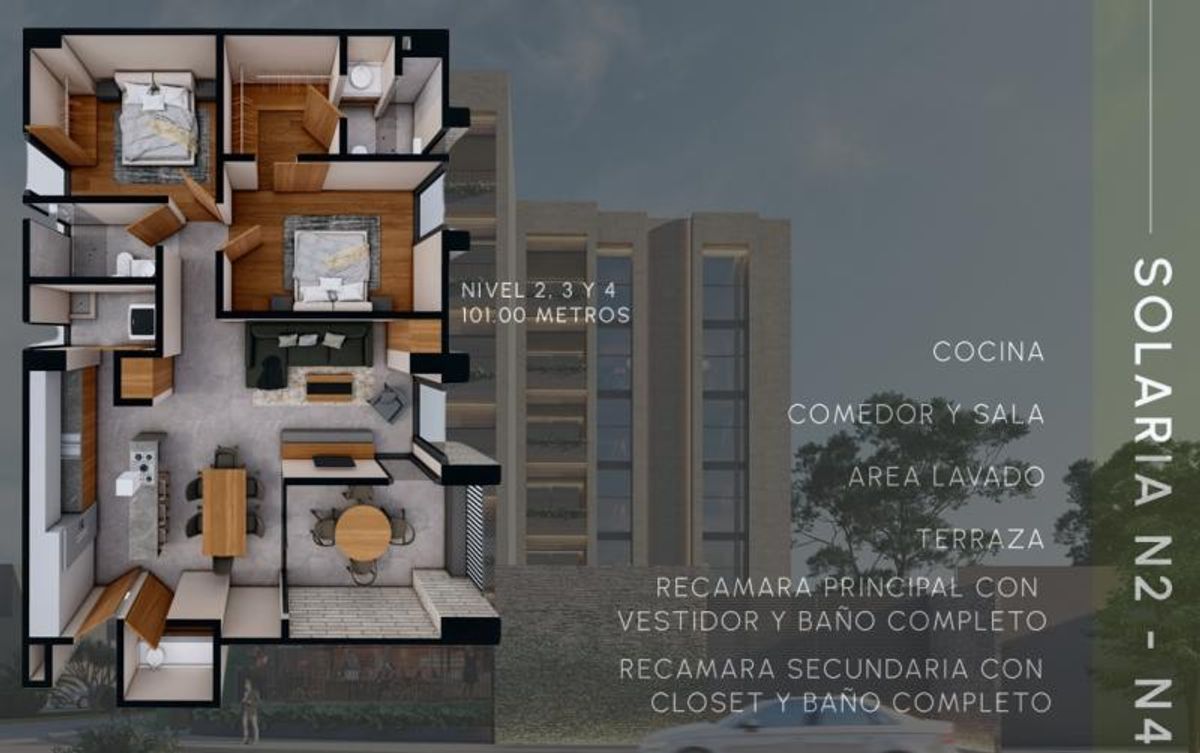 Fotografía de DEPARTAMENTOS EN VENTA EN AURA RESIDENCES