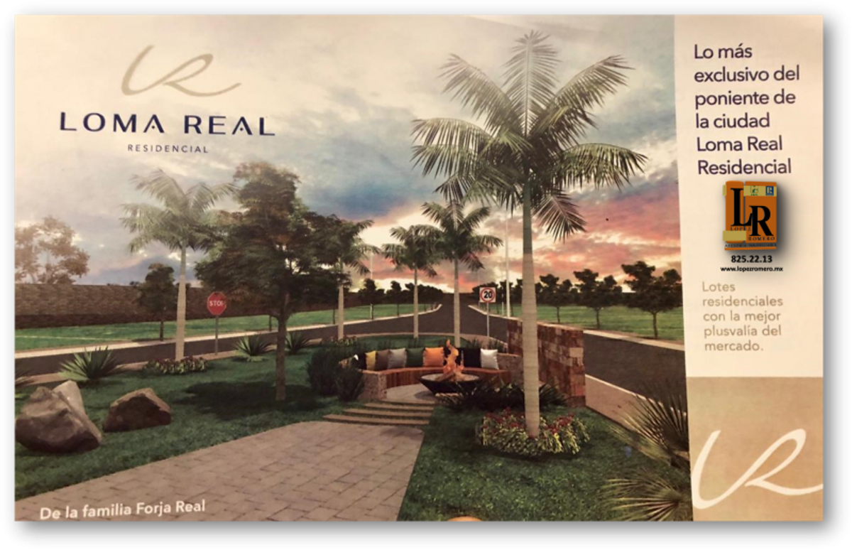 Fotografía de TERRENOS EN VENTA EN LOMA REAL TERRENOS DE 144M2 8 FRENTE X 18 FONDO