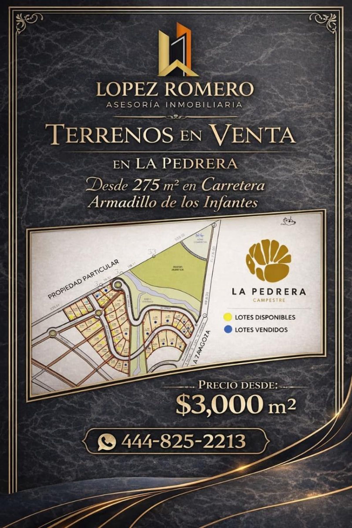 Fotografía de TERRENO EN VENTA EN PRIVADA LA PEDRERA