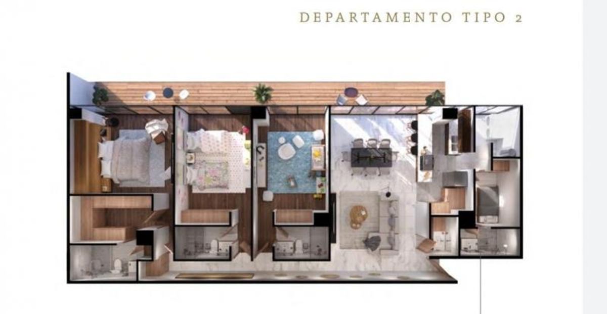 Fotografía de DEPARTAMENTO EN VENTA A UNAS CUADRAS DE ESCUELAS EN MONTERRA 