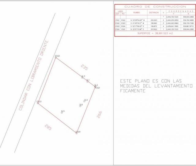Fotografía de TERRENO EN VENTA ZONA INDUSTRIA LIBRAMIENTO ORIENTE