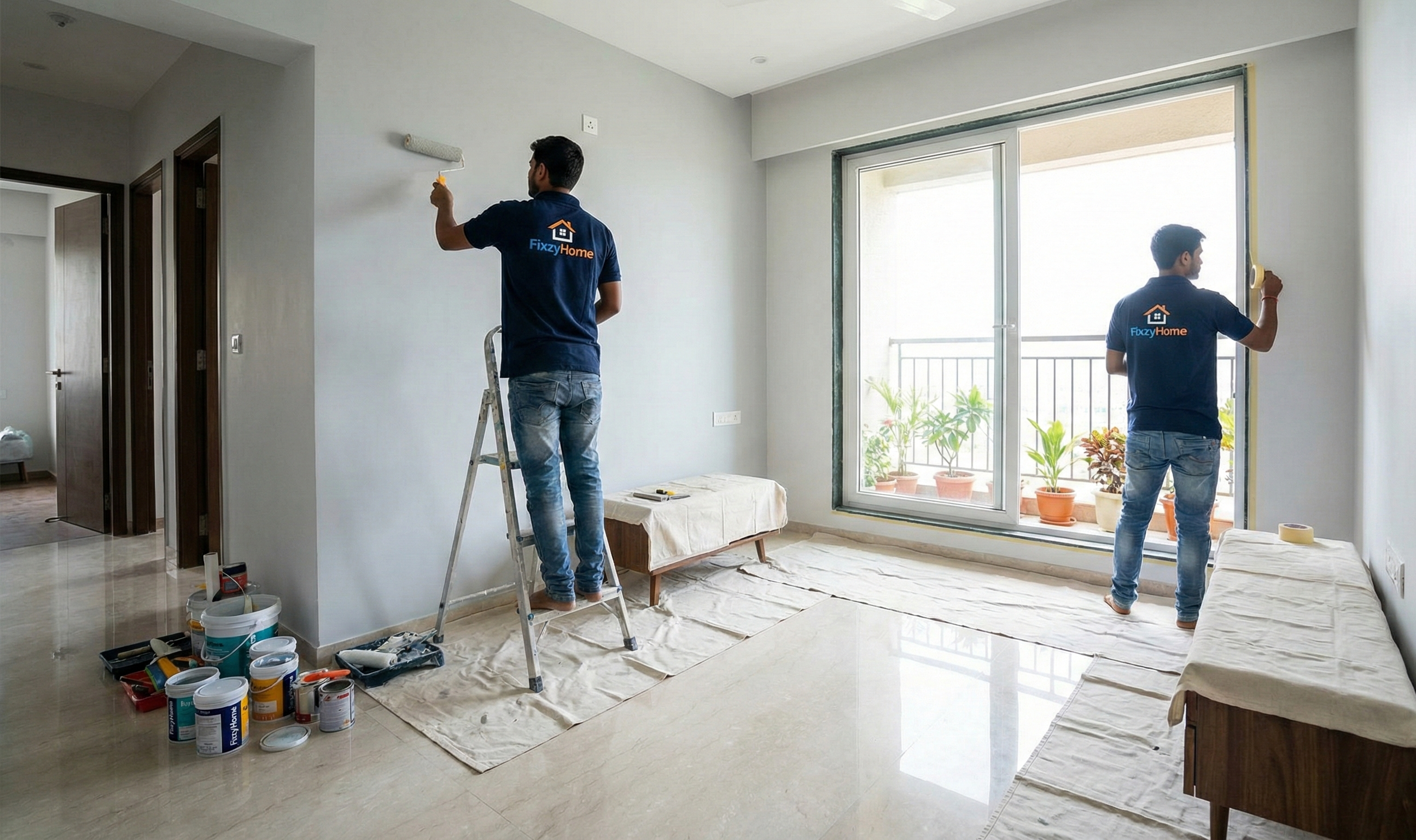 FixzyHome Full Home Painting Services