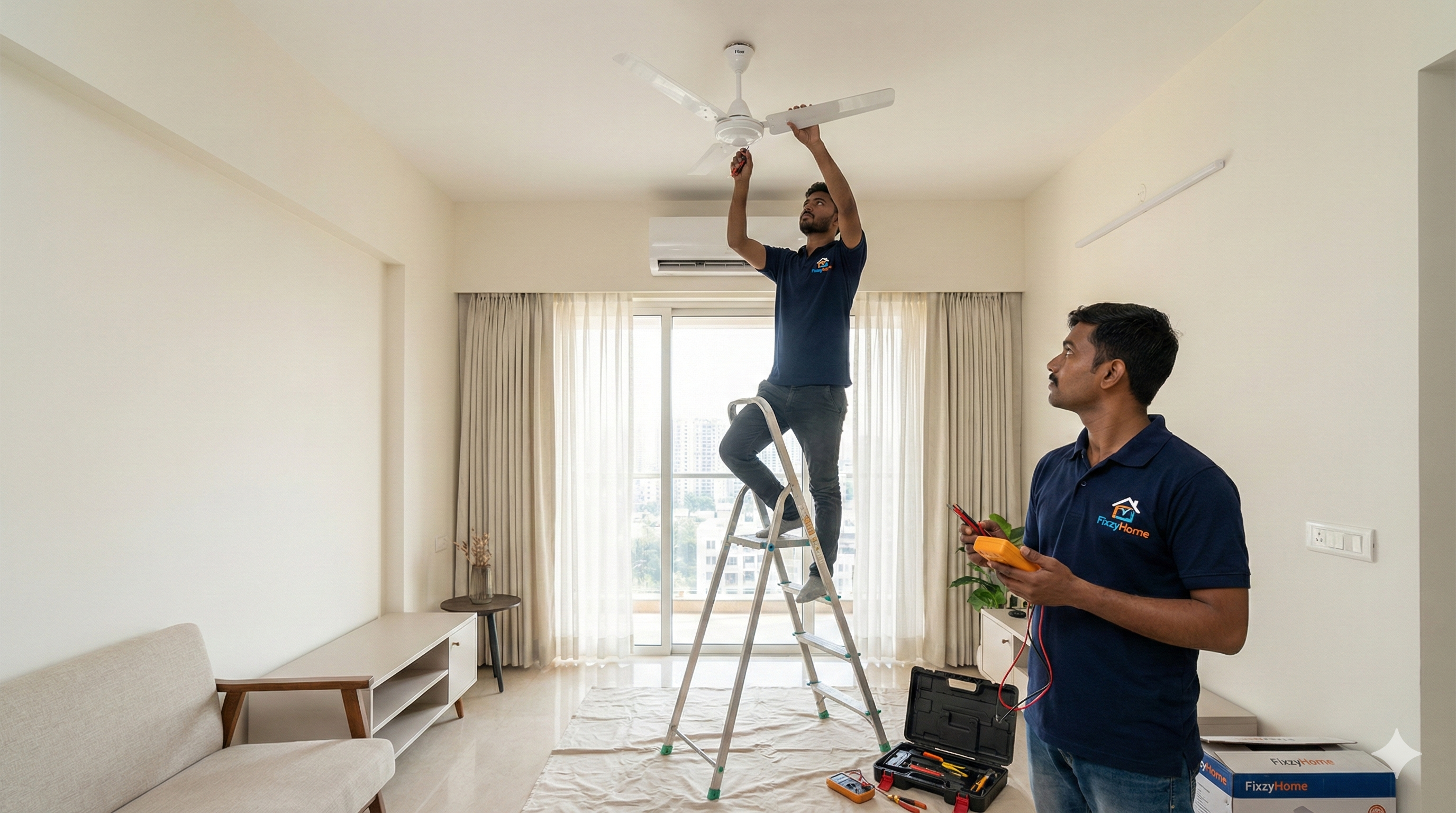 FixzyHome Keeps the Breeze Flowing with Expert Fan Care