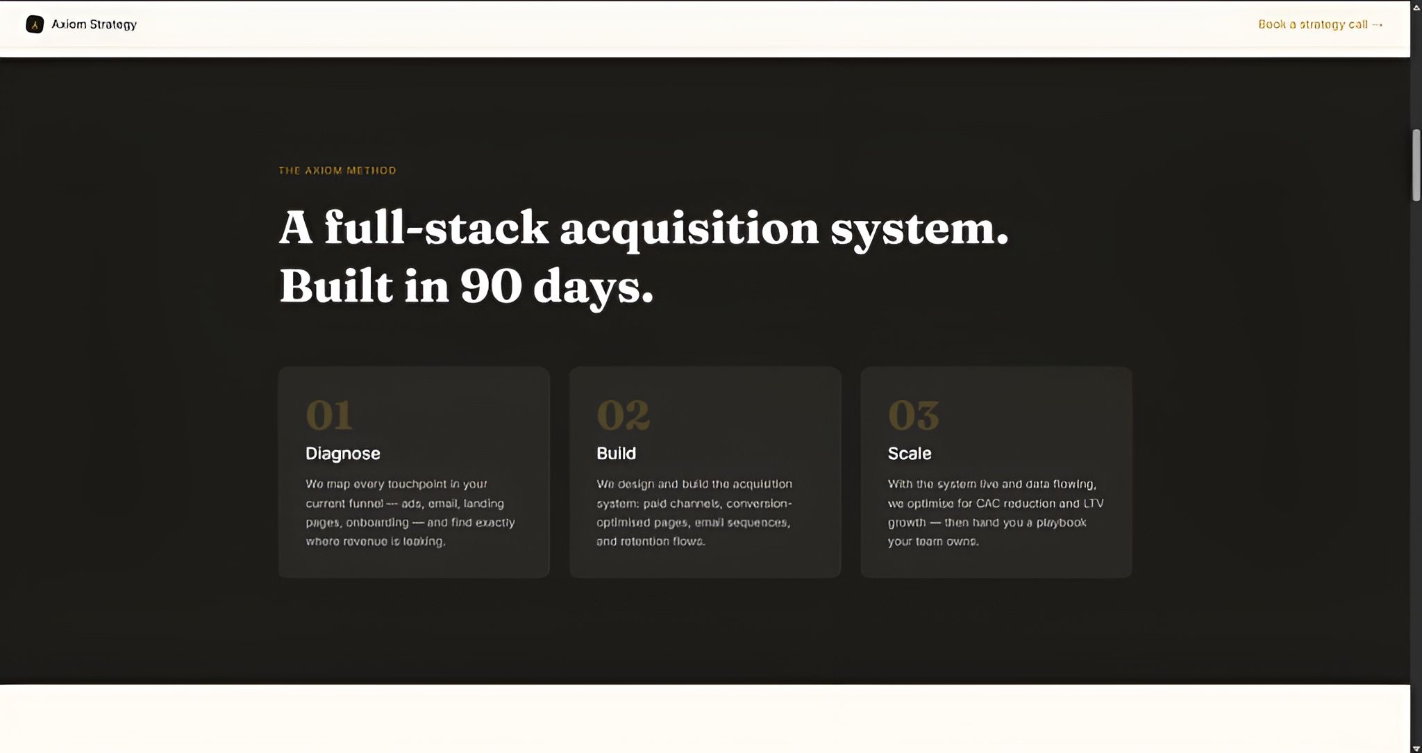 Axiom Strategy screenshot 1