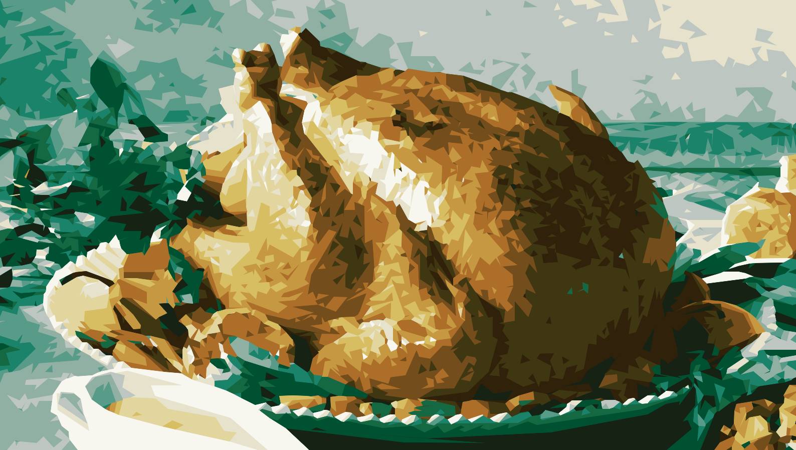 Thanksgiving chomps on the field