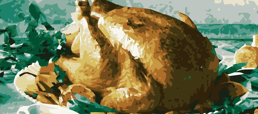 Thanksgiving chomps on the field