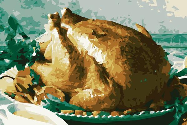 Thanksgiving chomps on the field