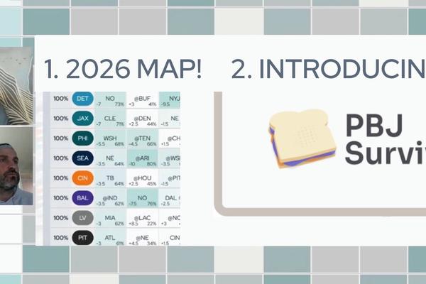 GWD: 2026 NFL Schedule is Live and PBJ Survivor is Launched