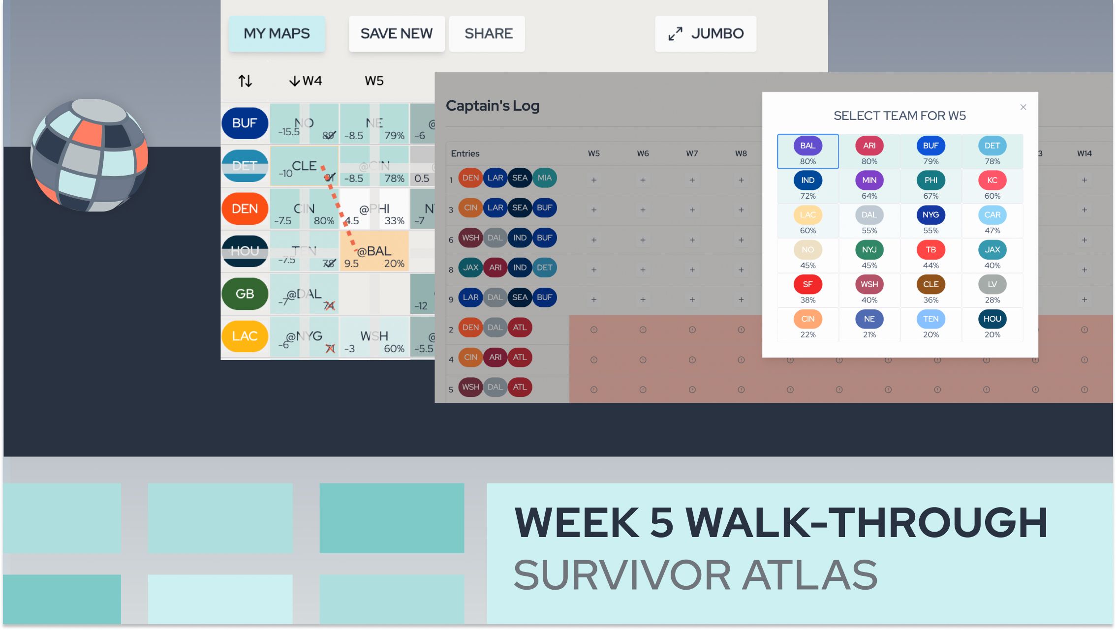 Survivor Atlas Week 5 Walkthrough
