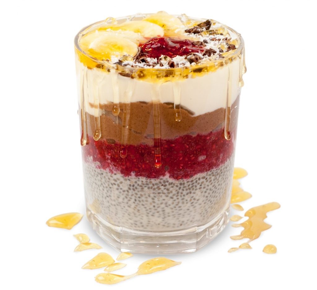 Chia Seed Protein Pudding Cup recipe from Bulk Nutrients