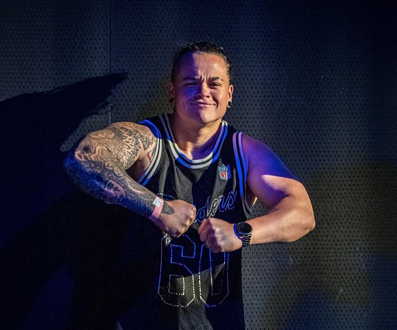 Bulk Nutrients Ambassadors Sarah Rainbow pumped