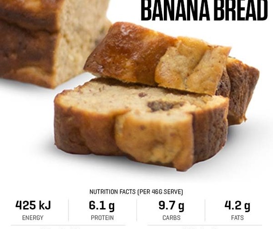 Banana Bread recipe from Bulk Nutrients