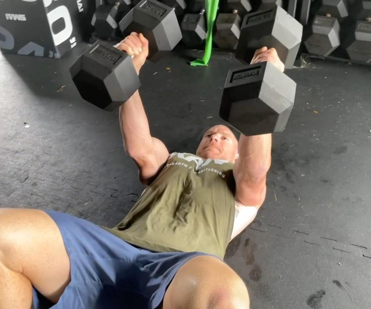 2. Hit the weights