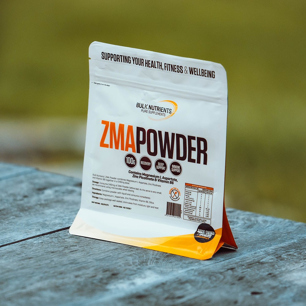 Most athletes are deficient in Zinc and Magnesium, Bulk Nutrients ZMA is vital for performance and health benefits.