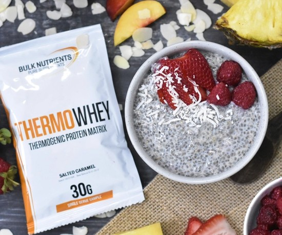 High Protein Chia Pudding Recipe from Bulk Nutrients