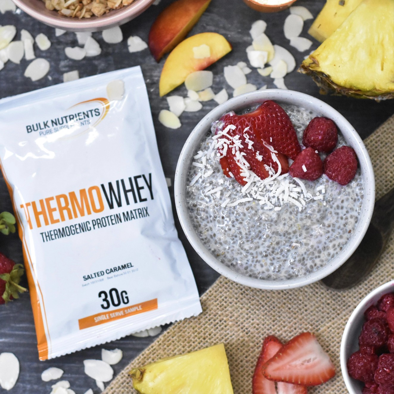 High Protein Chia Pudding Recipe from Bulk Nutrients