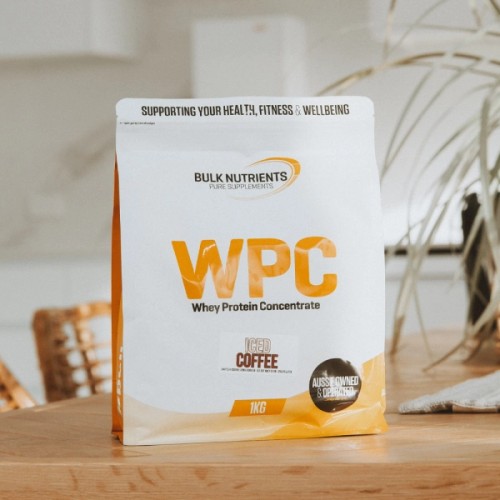 Looking for a cost-effective way to get high protein? Try Bulk Nutrients' WPC Whey Protein Concentrate. Iced Coffee Flavour.