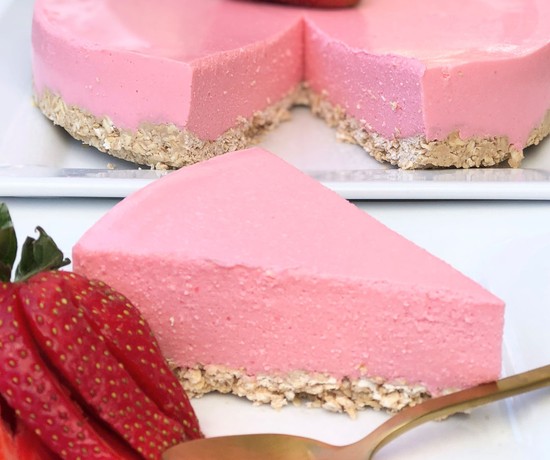 Strawberry Mousse Cake