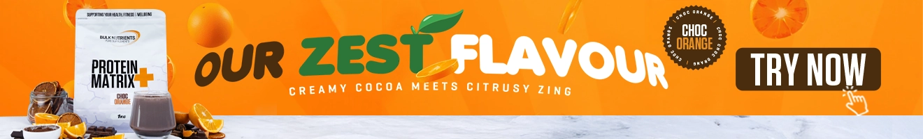 Choc Orange in Protein Matrix+ - Our zest flavour - Creamy cocoa meets citrusy zing! - Try Now!